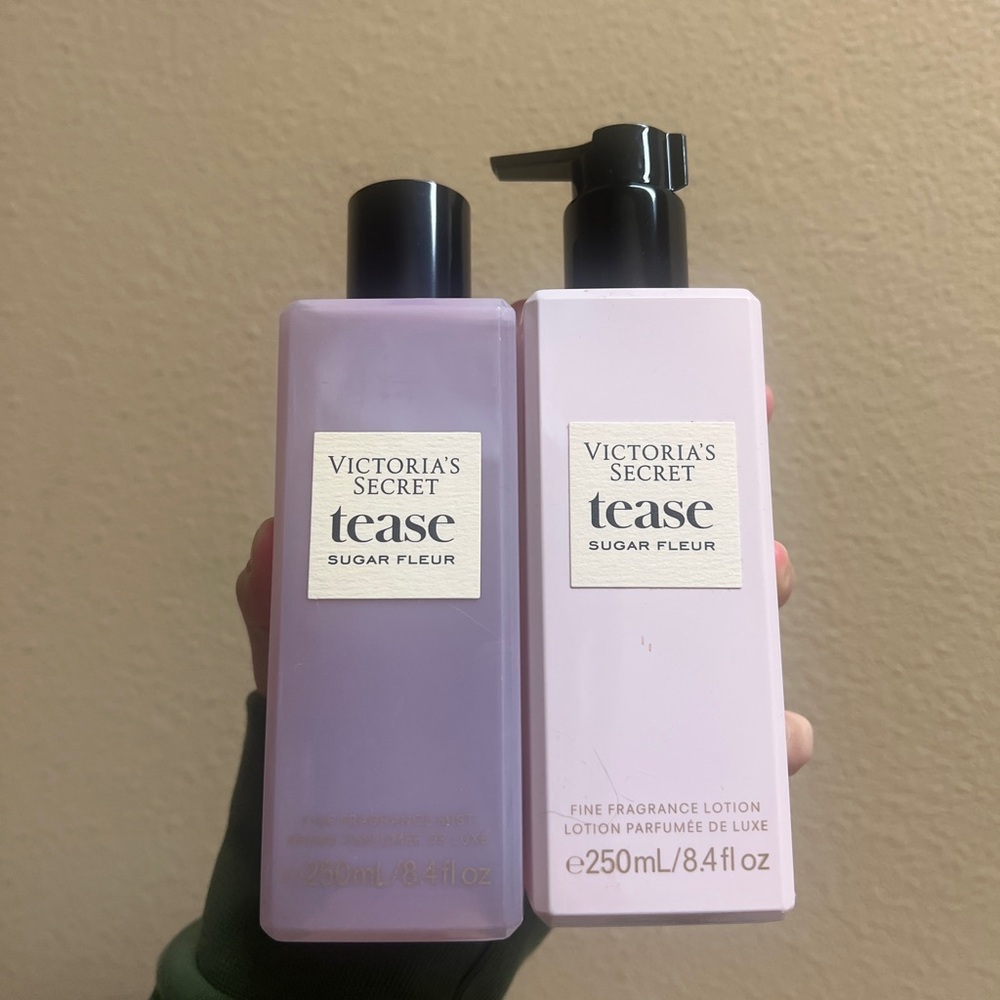 NEW Victoria’s Secret Tease Sugar Fleur Mist & Lotion SET